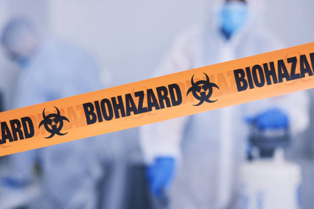Professional Infectious Disease Decontamination technician working in Galena, IN